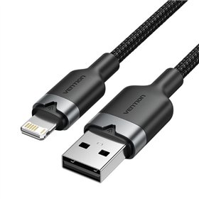 Cabo USB Lightning Vention LANBF, USB Macho - Lightning Macho, 480Mbps, 1m, Preto