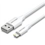 Cabo USB 2.0 Lightning Vention LAIWF, USB Macho - Lightning Macho, 480Mbps, 1m, Branco