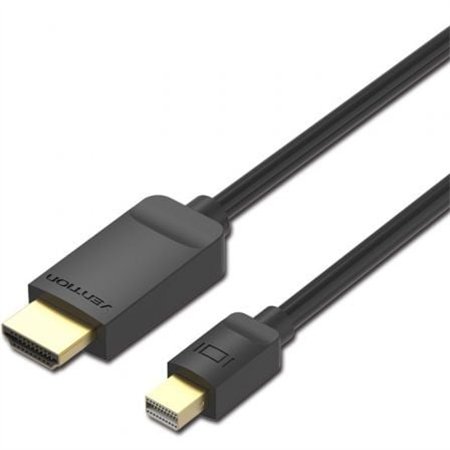 Cabo Conversor Vention HABBG, Mini DisplayPort Macho - HDMI Macho, 1.5m, Preto