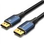 Cabo Vention HCELF, DisplayPort Macho - DisplayPort 8K Macho, 1m, Azul