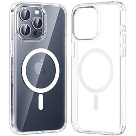 Capa Rígida com Magsafe Vention KUAT0-10, Compativel com iPhone 13, Transparente