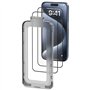 Pack de 2 Protectores de Pantalla de Cristal Templado Vention KUPTCA-10 para iPhone 16 + Ferramenta de Instalação Anti-pó