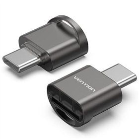 Leitor de Cartões Externo Vention CLMH0, USB Tipo-C
