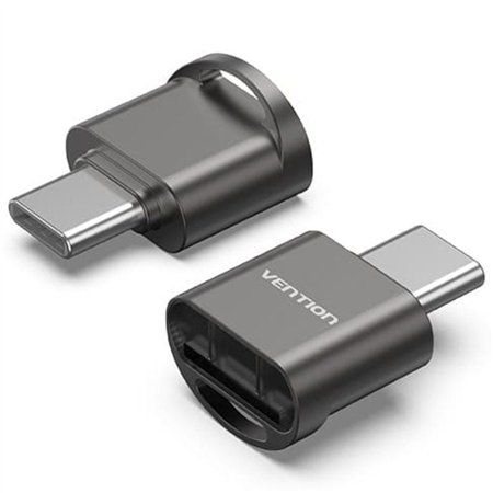 Leitor de Cartões Externo Vention CLMH0, USB Tipo-C