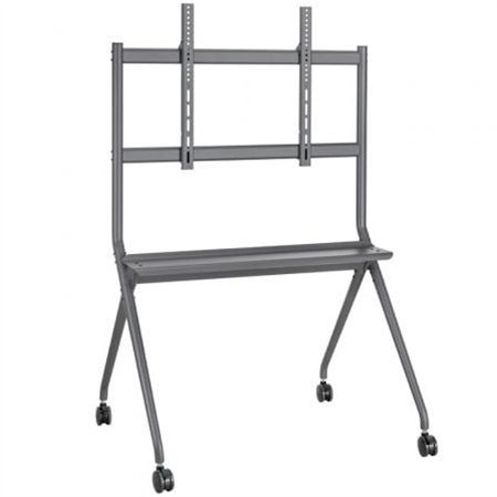 Suporte de chão com rodas Aisens FT86FE-143 para TV ou monitor interativo de 50" a 86"/ até 120 kg