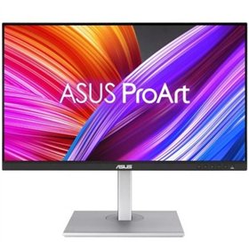 Monitor multimídia profissional Asus ProArt Display PA278CGV 27" QHD, altura ajustável, preto e prata