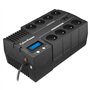 Cyberpower BR700ELCD Nobreak Interativo de Linha/ 700VA-420W/ 8 Saídas/ Formato de Bloco