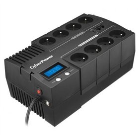 Cyberpower BR700ELCD Nobreak Interativo de Linha/ 700VA-420W/ 8 Saídas/ Formato de Bloco