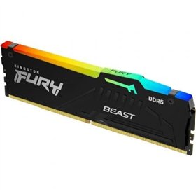 Kingston FURY Beast RGB 16 GB/ DDR5/ 6000 MHz/ 1,4 V/ CL30/ Memória RAM DIMM