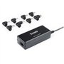 Carregador de laptop TooQ TQLC-65BS02AT/ 65 W/ Automático/ 8 conectores/ Voltagem 18,5-20 V/ 1 USB