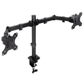 TooQ DB1802TN-B Suporte de mesa para monitor duplo/giratório/inclinável/até 8 kg