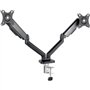 TooQ DB5132TNR-B Suporte de mesa para monitor duplo/giratório/inclinável/até 9 kg