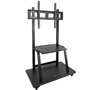 TooQ FS20101M-B Suporte de chão ajustável com rodas para TVs de 37 a 100 polegadas/até 150 kg