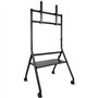 Suporte de nivelamento de piso TooQ iDREAMS FS20206M-B com rodas para TVs de 37 a 86 polegadas/até 80 kg