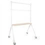 Suporte de chão TooQ iLOVE FS20207M-W com rodas para TVs de 49 a 80 polegadas/até 50 kg