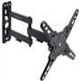 TooQ LP1345TN-B Suporte de parede extensível/giratório/inclinável para TVs de 13 a 43 polegadas de até 20 kg