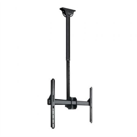 TooQ LPCE1170TSLI-B Suporte de teto giratório/inclinável/nivelado para TVs de 37 a 70 polegadas/até 50 kg