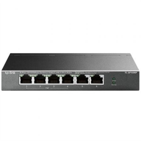 TP-Link TL-SF1006P 6 Portas/ RJ-45 10/100 PoE Switch