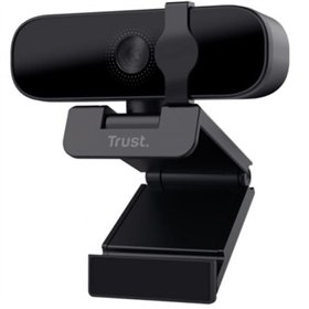 Webcam Trust Tanor/ Foco automático/ 1920 x 1080 Full HD