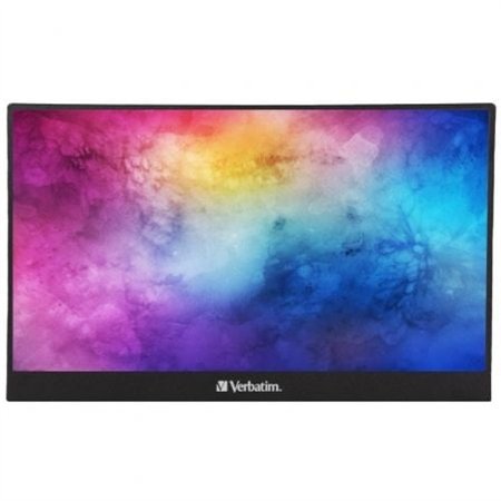Monitor portátil touchscreen Verbatim PMT-14 de 14"/Full HD/Multimídia/Preto