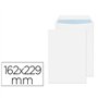 Envelope Bolsa C5 Branco 162X229 Mm Tira de Silicone Pack de 250 Unidades