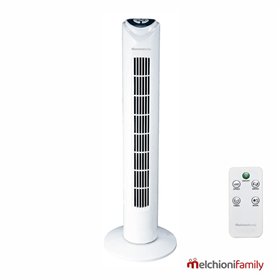 Ventoinha Torre 45W C/ Comando Branco MFAMILY