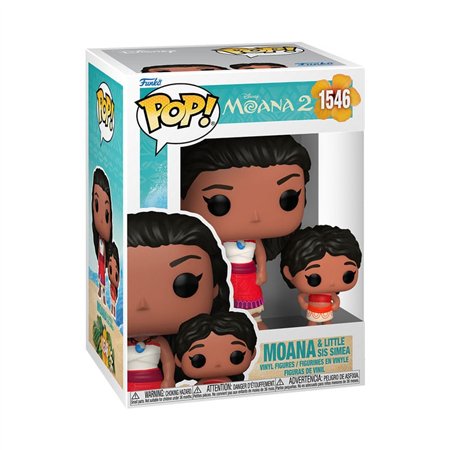 Funko Pop! Moana 2 - Moana & Little Sis Simea