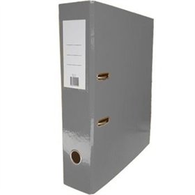 Pasta Arquivo L80 320x290x80mm - Cinza - Pack 5