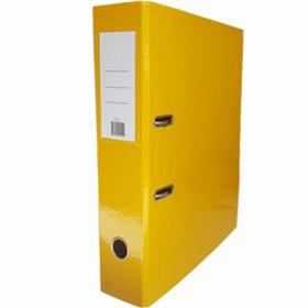 Pasta Arquivo L80 320x290x80mm - Amarelo - Pack 5