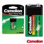 PILHA ZINCO-CARVÃO 9V/6LR61 400MA 1X BLISTER CAMELION
