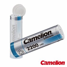 Bateria Lítio Recarregável 18650 3.7V 2200mA CAMELION