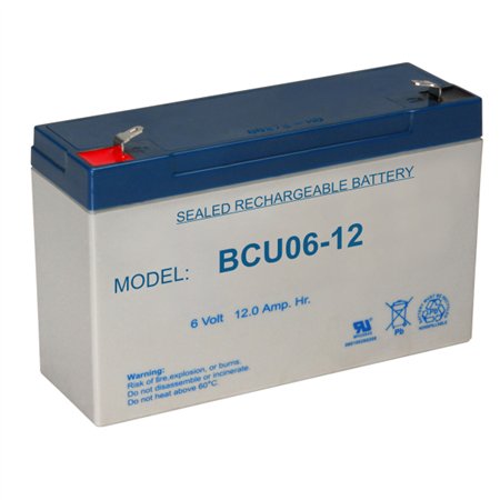 BATERIA CHUMBO 6V 12A