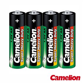 Pilha Zinco-Carvão LR6/AA 1.5V 4x CAMELION