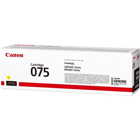 Canon 075 Amarelo Toner Original 6362C002