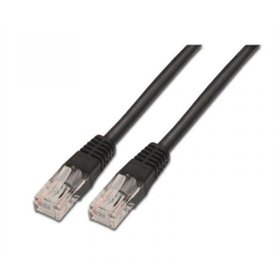 Cabo de Rede RJ45 UTP Aisens A135-0259 Cat.6/ 2m/ Preto