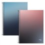 Caderno Premium Capa Dura A4 80 Folhas Xadrez (Unid.)