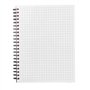 Caderno Premium Capa Dura A4 80 Folhas Xadrez (Unid.)