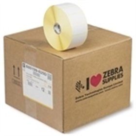 Zebra Z-Select 2000D Pack de 12 Rolos de Etiquetas Transferência Termica Originais 51x25mm 2.580 Unidades por Rolo 880199