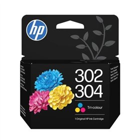 HP 302/304 Cores Tinteiro Original B7RT6AE/F6U65AE/N9K05AE