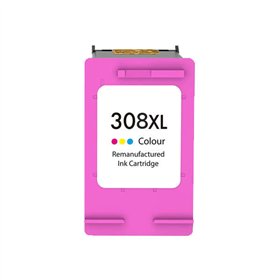 Remanufacturado HP 308XL Cores Tinteiro 7FP2UE Alta Capacidade/Jumbo