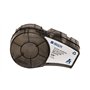 Brady M21-375-499 Fita de Etiquetas Original Tela de Nylon Texto Preto sobre Fundo Branco Largura 9,53mm x 4,88m