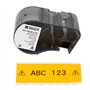 Brady M5C-1500-595-YL-BK Fita de Etiquetas Original Vinil Texto Preto sobre Fundo Amarelo Largura 38,10mm x 7,62m