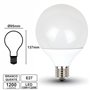 LÂMPADA E27 15W120W 230V LEDS GLOBO BRANCO QUENTE 1200LM