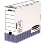 Caixa Fellowes Bankers Box 100mm A4 para Arquivo Final - Montagem Automática Fastfold - Papelão Reciclado com Certificação FSC