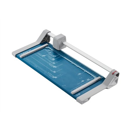 Guilhotina de papel Dahle 507 formato A4 com rolo - Capacidade para 8 folhas - Lâmina circular de aço autoafiável