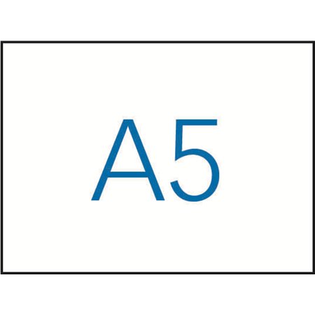 Pacote com 200 etiquetas retangulares Apli, 210x148mm - Adesivo permanente - Bordas retas - Brancas