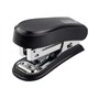 Grampeador compacto Novus Mini - Até 12 folhas - Grampeamento com abertura e fechamento - Inclui 320 grampos - Preto