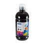 Frasco de tinta têmpera Milan 500ml - Tampa dosadora - Secagem rápida - Misturável - Preta
