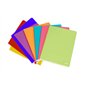 Caderno Ancor Classic Stripes, tamanho A4, quadriculado 5x5mm - 48 folhas, papel 90gsm - capa de polipropileno - cores sortidas