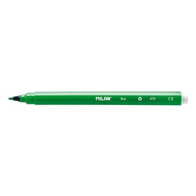 Kit com 30 Marcadores Milan - Ponta Fina de 2mm - Tinta à Base de Água - Laváveis - Cores Sortidas
